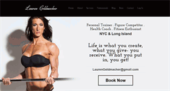 Desktop Screenshot of laurenmichellefit.com